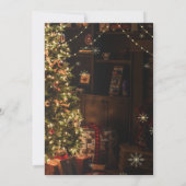 結婚クリスマスパーティーの招待状2 招待状 (裏面)