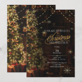 結婚クリスマスパーティーの招待状2 招待状 (正面/裏面)