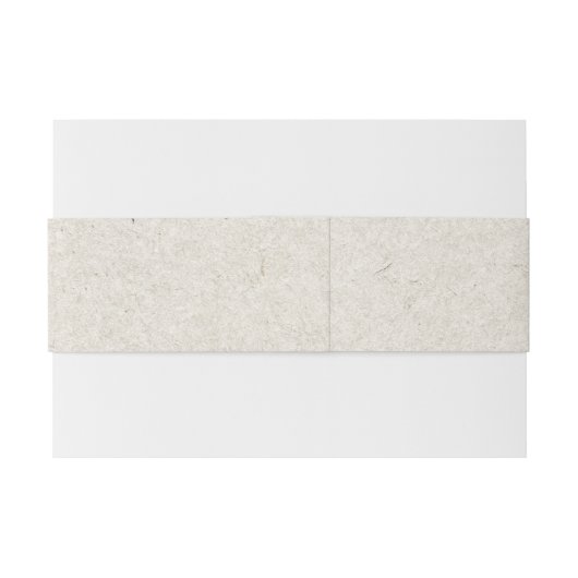 結婚グレイ・タンお願いパーソナライズされた 招待状ベリーバンド (裏面例)