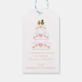 結婚ケーキデザイン結婚ズ ギフトタグ (裏面)