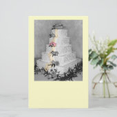 結婚ケーキ (スタンド正面)