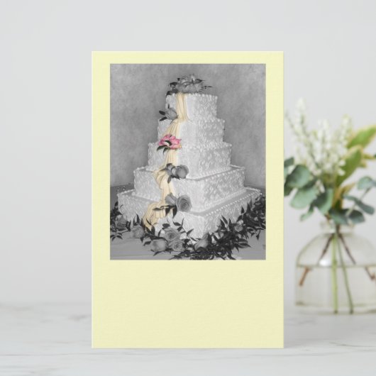 結婚ケーキ (スタンド正面)