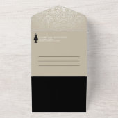 結婚ケーキ オールインワン招待状 (外側)