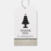 結婚ケーキ ギフトタグ (正面)