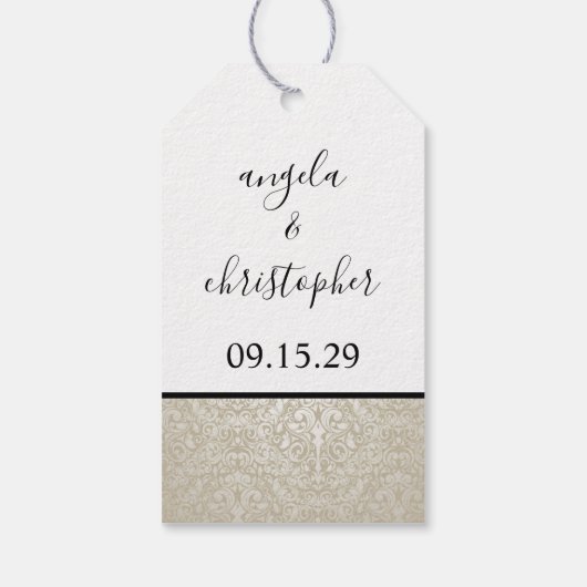 結婚ケーキ ギフトタグ (裏面)