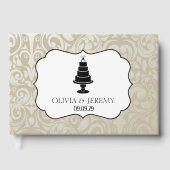 結婚ケーキ ゲストブック (正面)