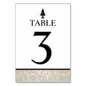 結婚ケーキ テーブルナンバー (裏面)