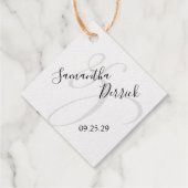 結婚ケーキ フェイバータグ (裏面)