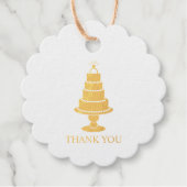 結婚ケーキ フェイバータグ (正面)