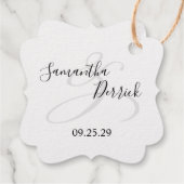 結婚ケーキ フェイバータグ (裏面)