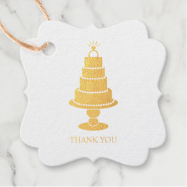 結婚ケーキ フェイバータグ