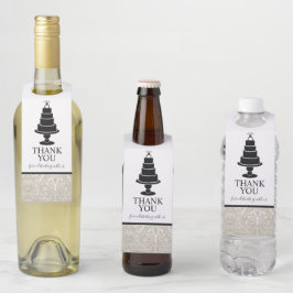 結婚ケーキ ボトルネックタグ