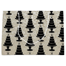 結婚ケーキ ラージペーパーバッグ