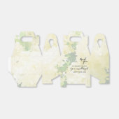 結婚コレクション～ホワイトアナベルアジサイ フェイバーボックス (折り畳みなし)