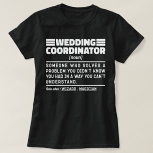 結婚コーディネーター 名詞 ウェディングコンサルタント 面白い Tシャツ