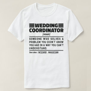 結婚コーディネーター 名詞 ウェディングコンサルタント 面白い Tシャツ