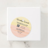 結婚サイトにQRコードを追加  スキャンで名前と日付を追加 フェイバータグ (インサイチュ)