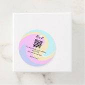 結婚サイトのRSVP QRコードに名前を追加するテキスト フェイバータグ (インサイチュ)