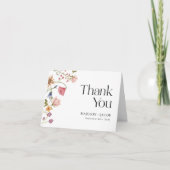 結婚サンキューカードフローラ サンキューカード (正面)