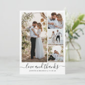 結婚サンキューカードミニマモダンー サンキューカード (スタンド正面)