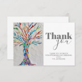 結婚サンキューカード サンキューカード (正面/裏面)