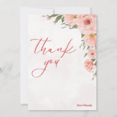 結婚サンキューカード シーズンカード (裏面)