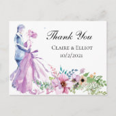 結婚サンキューカード ポストカード (正面)
