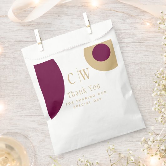 結婚サンキューワインベリーグリーン金ゴールドギフトグッズ フェイバーバッグ (クリップ留めされた状態)