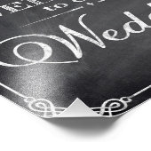 結婚シンボルや象徴シャルボードウェルカム フォトプリント            (角)