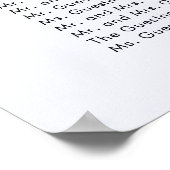 結婚シーティングチャート旅行テーマ世界地図金ゴールド ポスター (角)