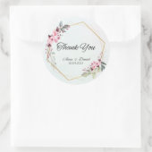 結婚ステッカー ラウンドシール (バッグ)