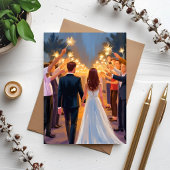 結婚スパークラー | 結婚式お祝いカード