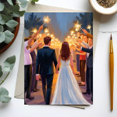 結婚スパークラー | 結婚式お祝いカード
