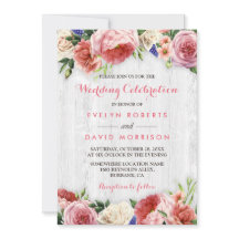 結婚ズお祝い素朴フローラシックホワイトウッド