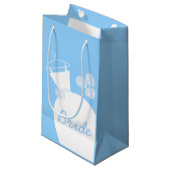 結婚ズガウンブルーブライド スモールペーパーバッグ (正面アングル)