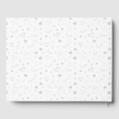 結婚ズゲストブックおもしろいウォーター予測できなカップル ゲストブック (裏面)