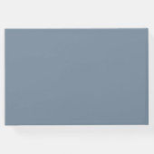 結婚ズゲストブックウォーターカラー植物緑 ゲストブック (裏面)