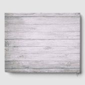 結婚ズゲストブックシャンパングラスウッドライト ゲストブック (裏面)