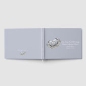 結婚ズゲストブックダスティブルーゲストブック ゲストブック (全面)