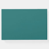 結婚ズゲストブックトロピカルパーム葉ズ ゲストブック (裏面)