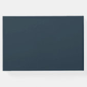 結婚ズゲストブックブルーリーフ ゲストブック (裏面)