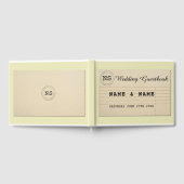 結婚ズゲストブック作家ラ素朴イブラリー ゲストブック (全面)