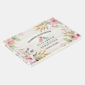 結婚ズゲストブック水彩花素朴木 ゲストブック (コーナー)