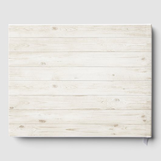 結婚ズゲストブック水彩花素朴木 ゲストブック (裏面)