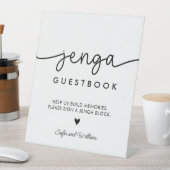 結婚ズジェガゲストブックサイン 台座サイン (インサイチュ)