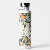 結婚ズジョージア桃「花嫁部族」名前をカスタムする ウォーターボトル (右面)