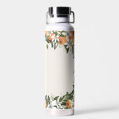 結婚ズジョージア桃「花嫁部族」名前をカスタムする ウォーターボトル (背面)