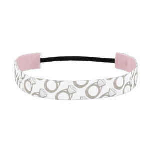 結婚ズダイヤモンドリングや輪きらきら光る花嫁ヘッドバンド アスレチックヘッドバンド