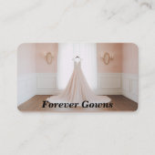 結婚ズドレス/ガウンブライダルブティック名刺 名刺 (正面)