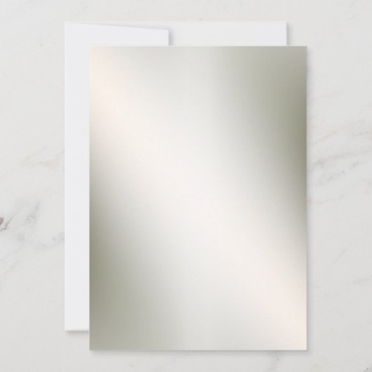 結婚ズピーチオレンジフローラゴールデンフレ素朴ーム 招待状 (裏面)